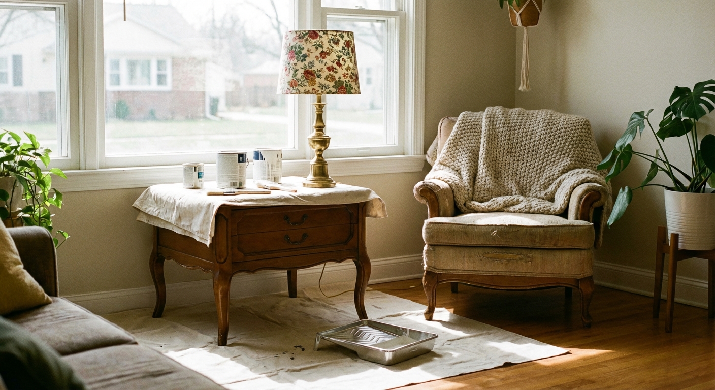 7 Easy Weekend Upcycling Projects for a Fresh Living Room
