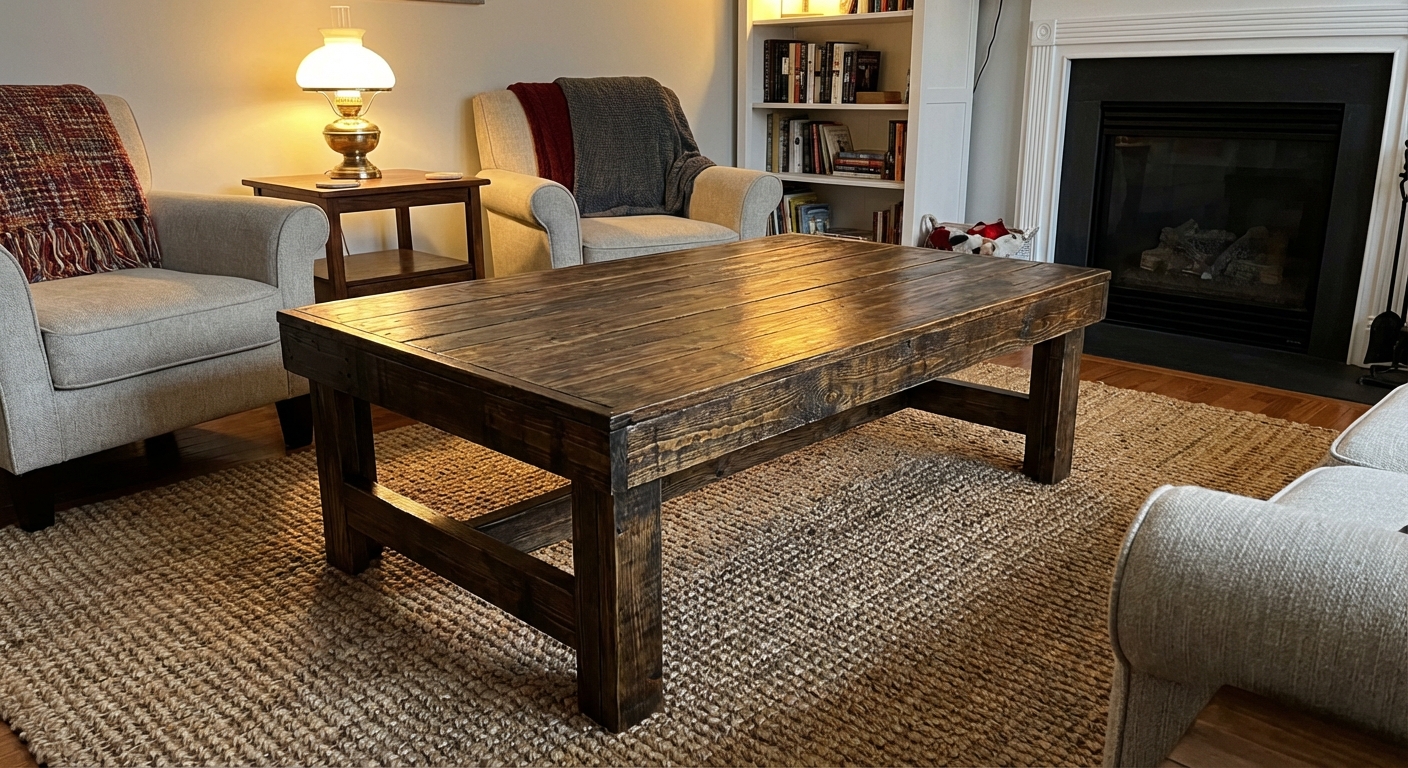 Rustic Pallet Coffee Table