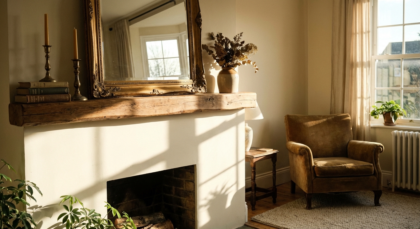 Style Your Fireplace Mantel for Every Season