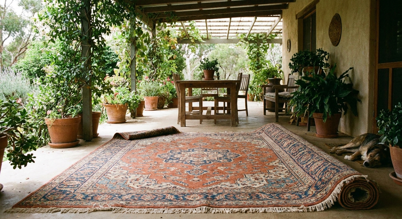 Musty Smell After Unrolling a Stored Area Rug