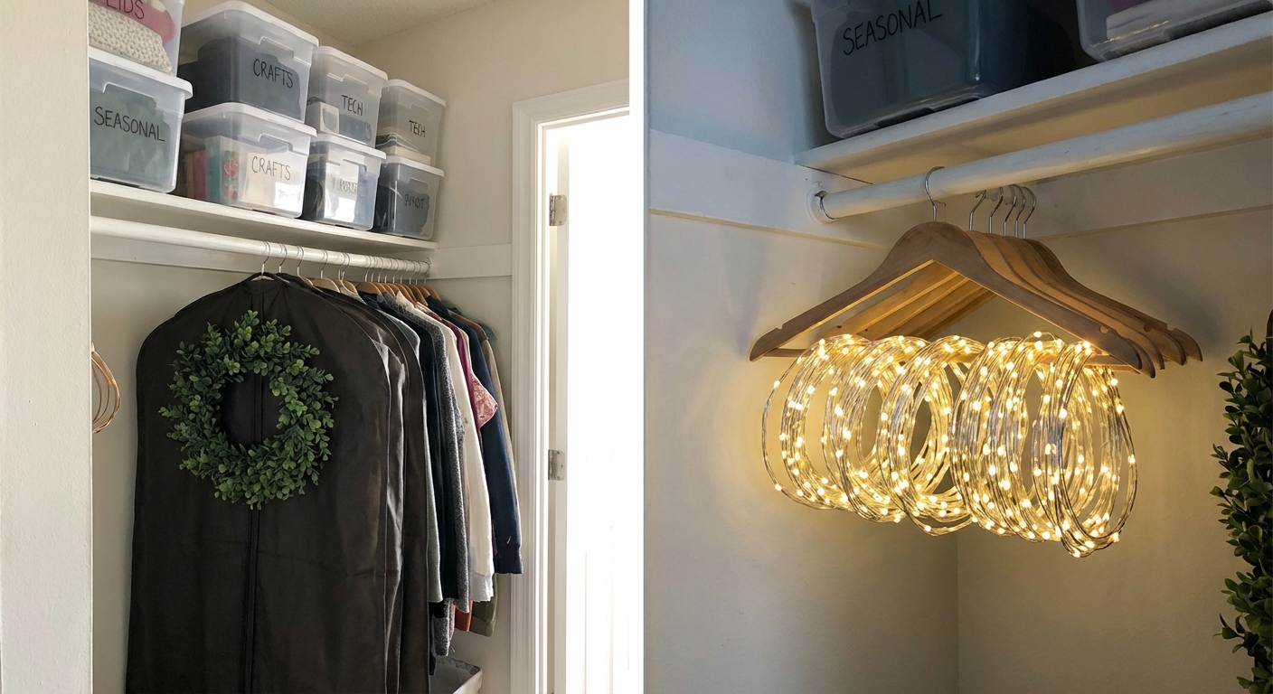 10 Genius Hacks for Storing Bulky Holiday Decorations in Small Spaces