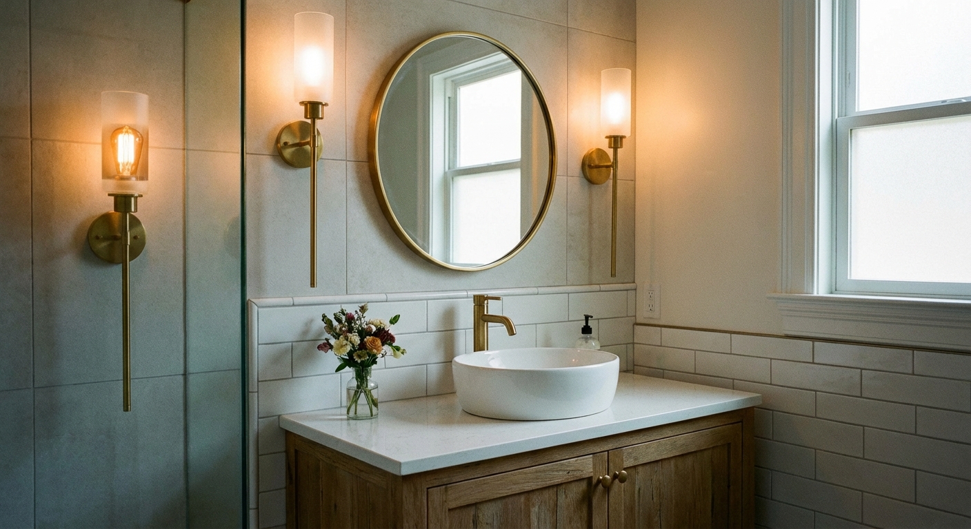 Bathroom Vanity Lighting Ideas for Small Bathrooms